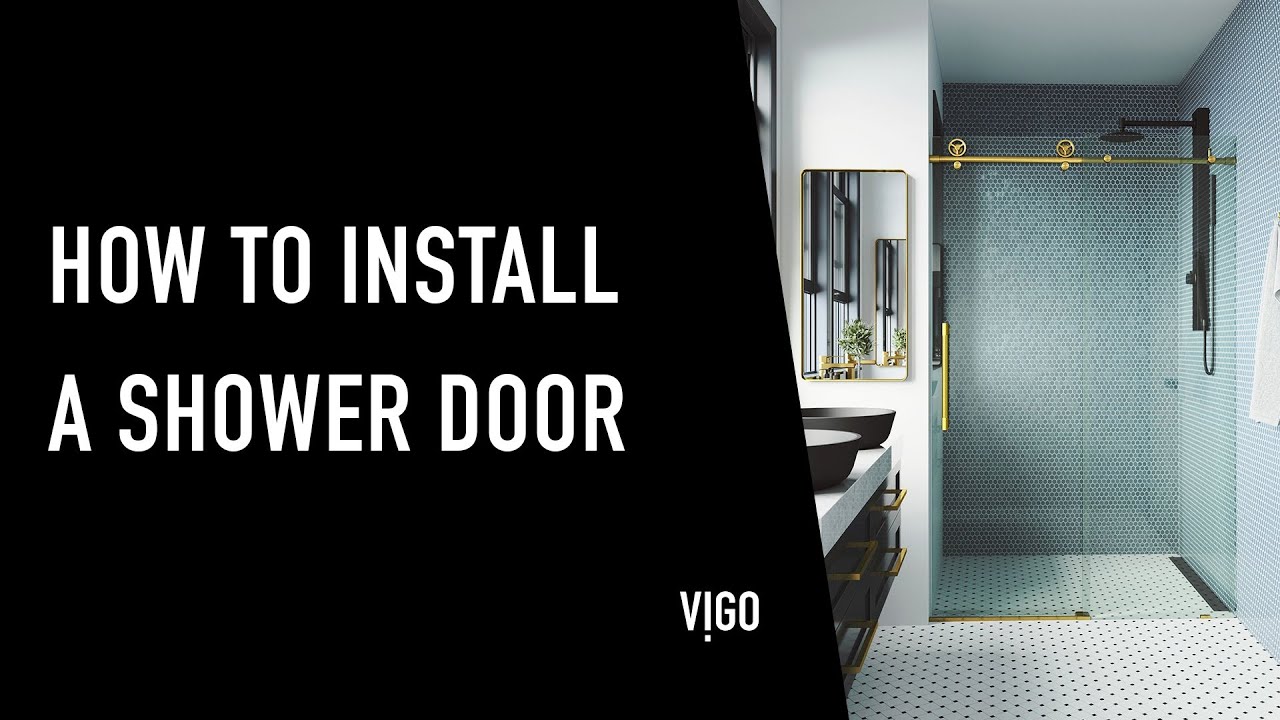 Complete DIY Installation Guide: VIGO ELAN CASS Aerodynamic Shower Door (VG6044)