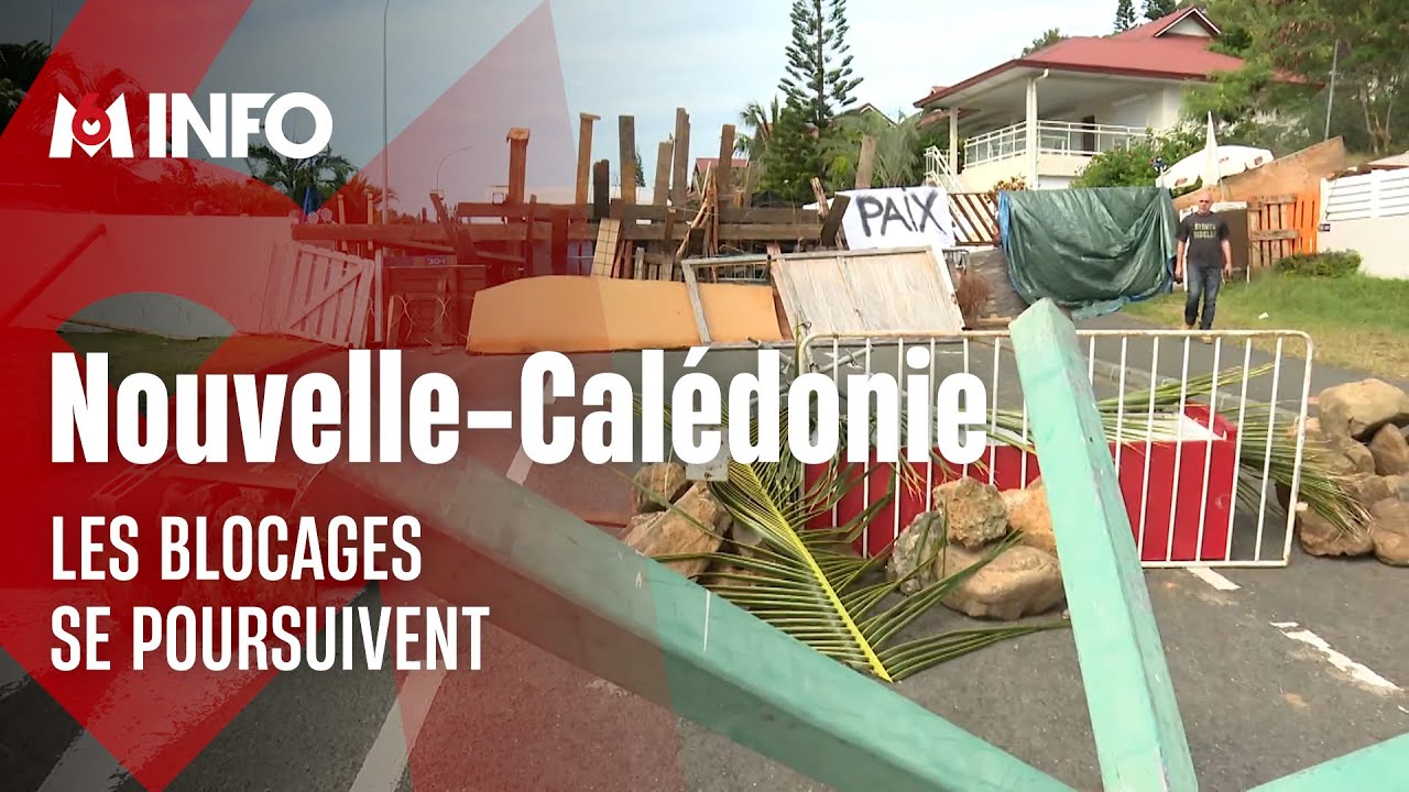 Les blocages se poursuivent en Nouvelle-Calédonie