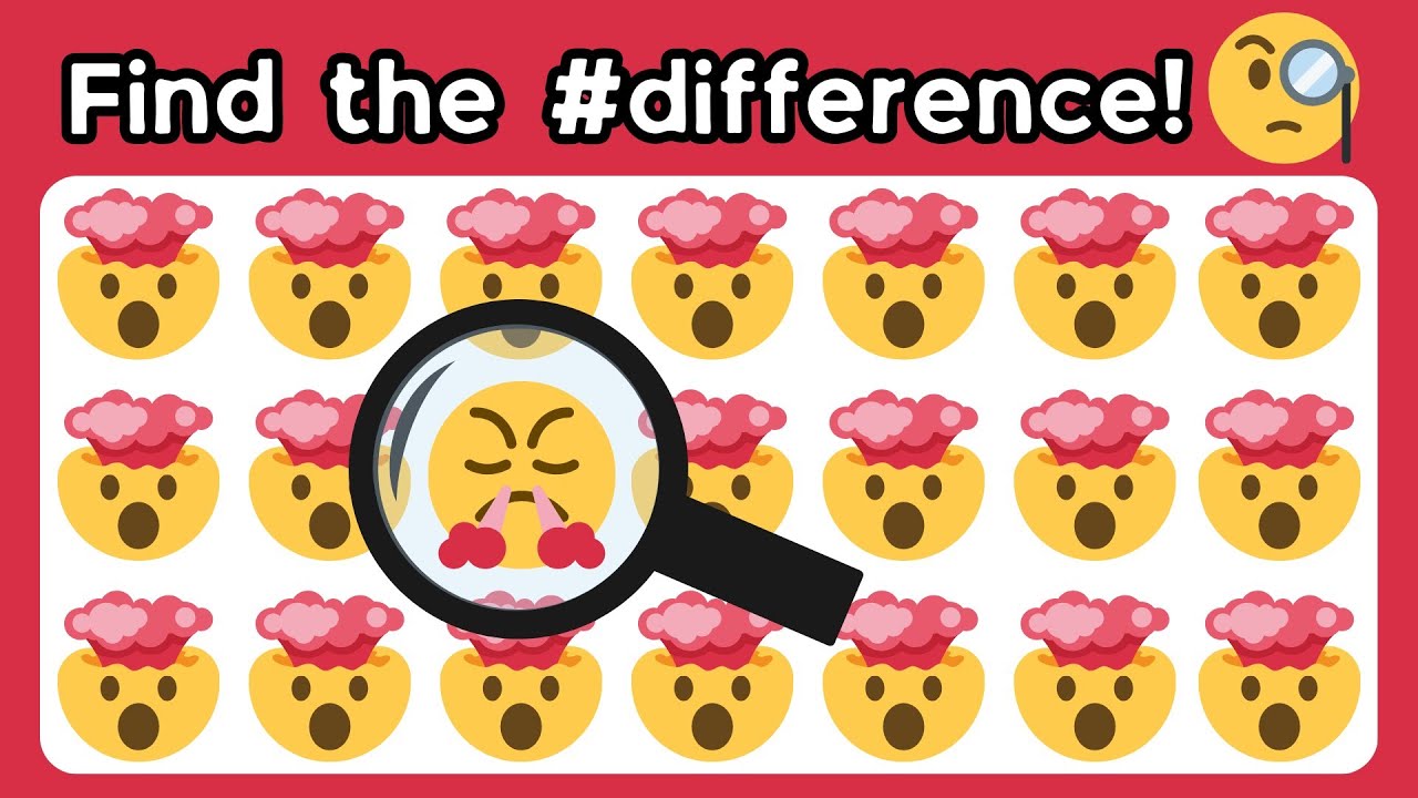 Brain Test  / Find The ODD One Out 🧐🔍【36】#findthedifferense /  Hard, easy