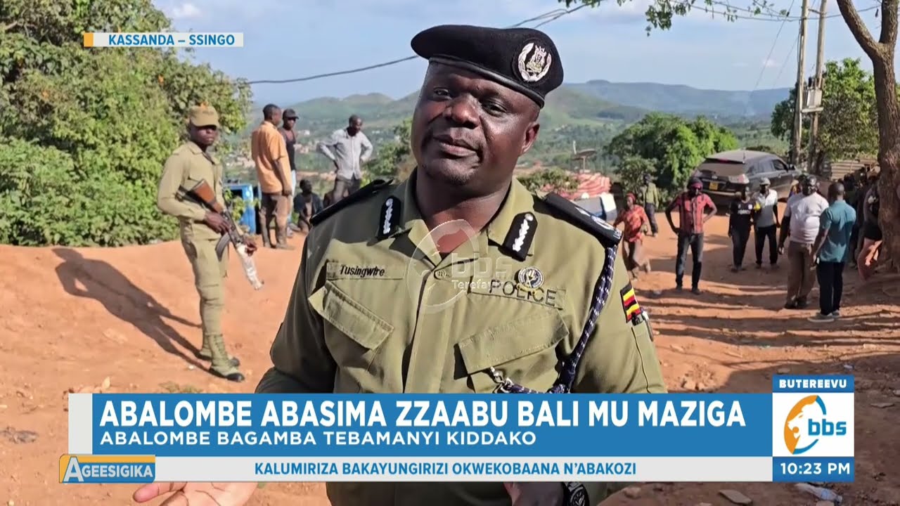 Abalombe Abasima Zzaabu Bali mu Maziga, Poliisi Ebagobye mu Bifo Mwebakolera