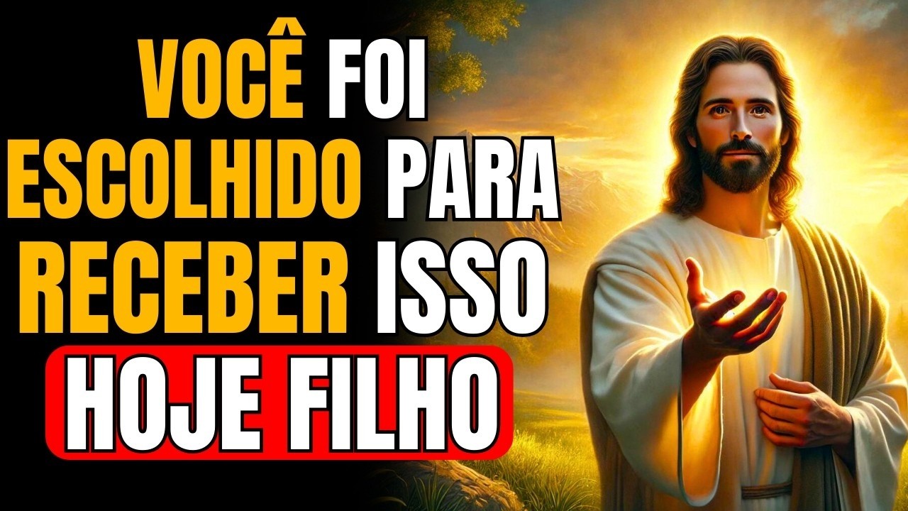 VOCÊ FOI ESCOLHIDO PARA RECEBER ISSO HOJE, ABRA E RECEBA!