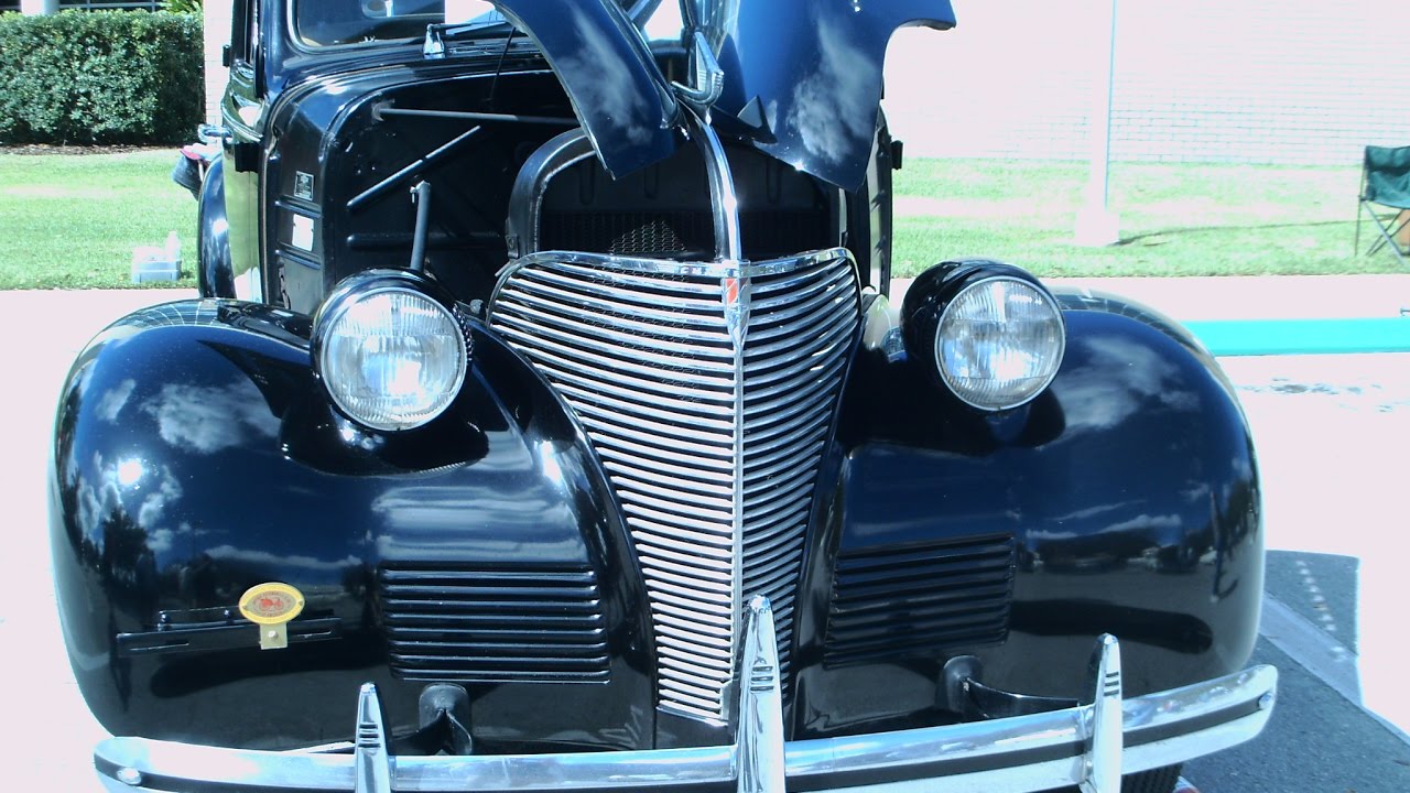 1939 Chevy Master Four Door Sedan Blk Ocala022517