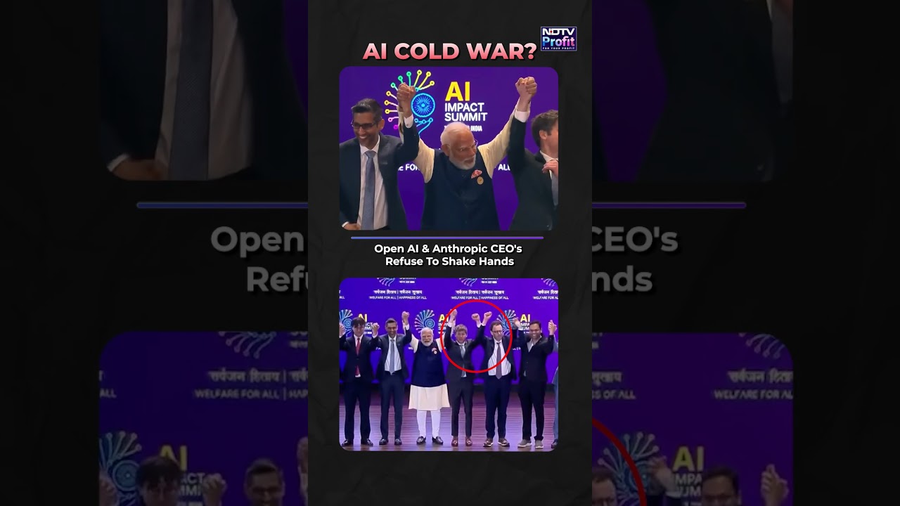 AI Cold War On Stage? Open AI & Anthropic CEO's Awkward Moment