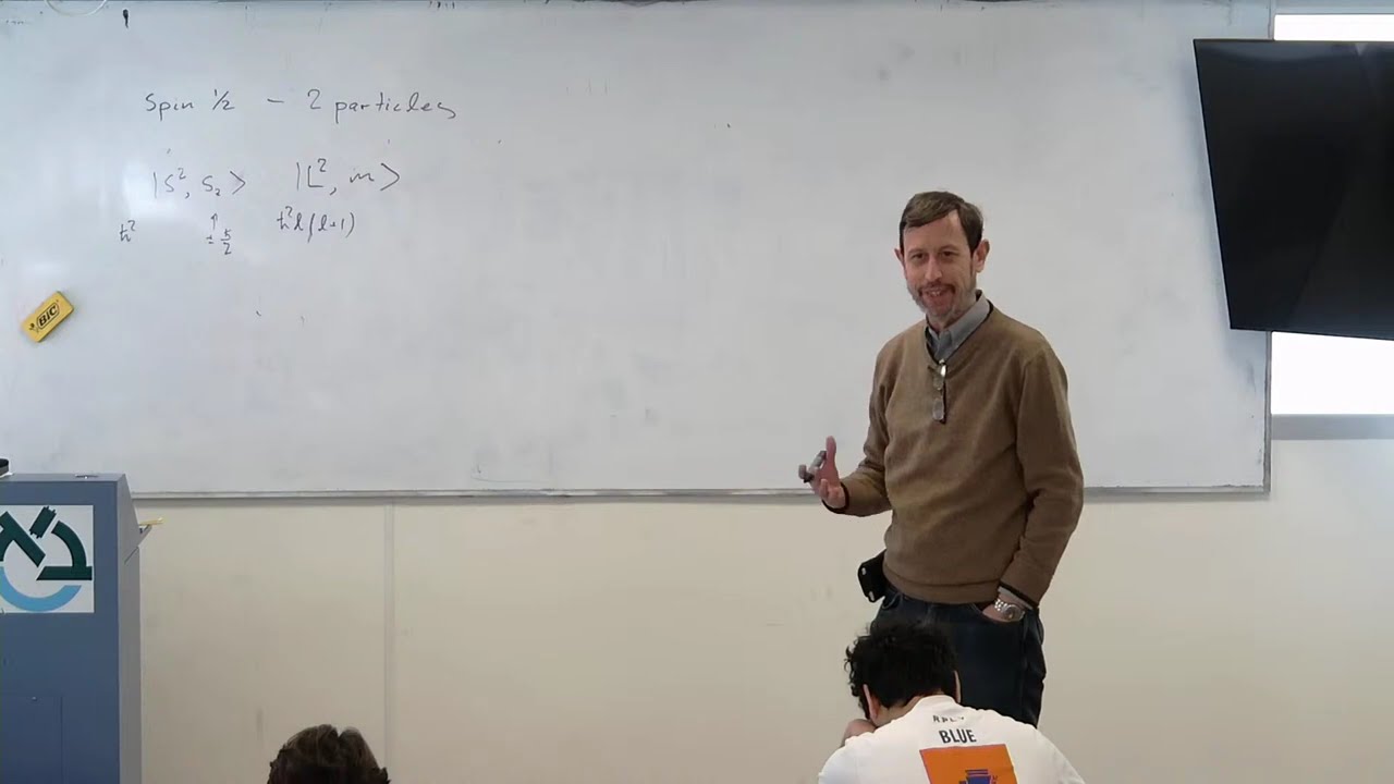Quantum Mechanics I 86311-05