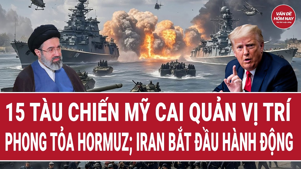 Thời sự quốc tế: 15 t&agrave;u chiến Mỹ 