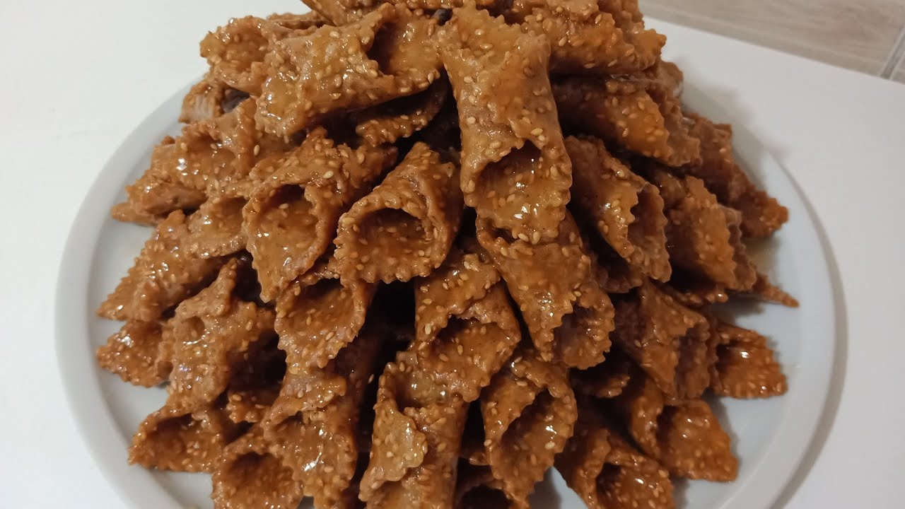 معسلات رمضان/بليغات بالزنجلان تحفة مقرمشين وتيذوبو في الفم