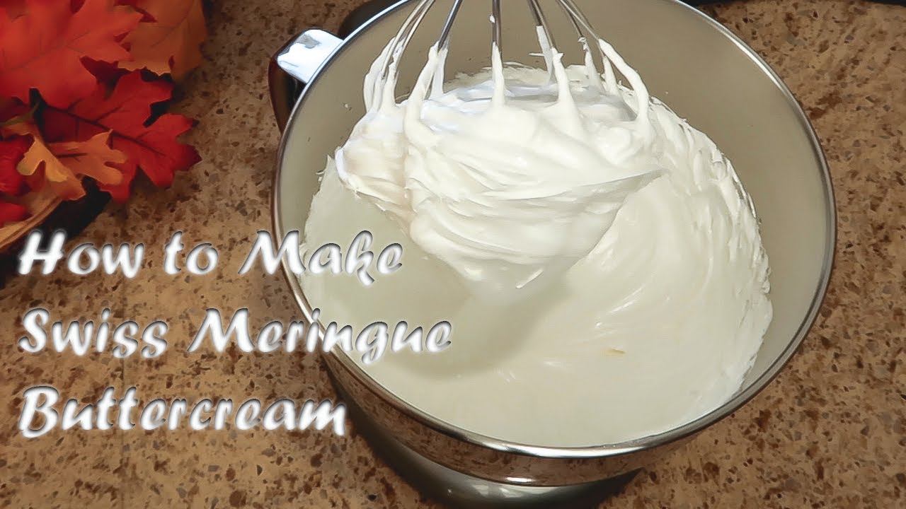 SWISS Meringue Buttercream (ENG SUB) | Kako Napraviti Švicarsku Buter KREMU