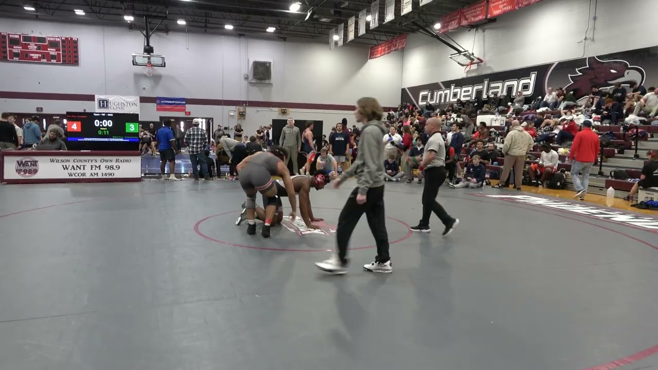 Cumberland Open 2026(Kevin's 2nd match vs Cumberlands(KY)) 197lbs