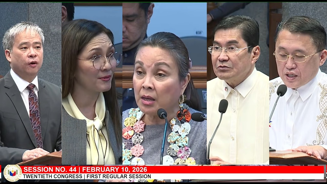 LIVE:  Senate Plenary Session No. 44 (February 10, 2026)