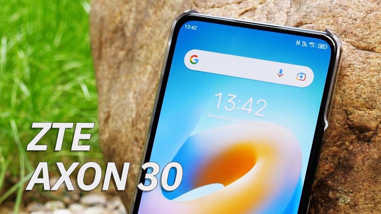 Die Kamera ist unsichtbar: ZTE Axon 30