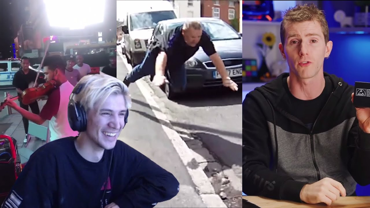 XQC REACTS to RANDOM VIDEOS #12