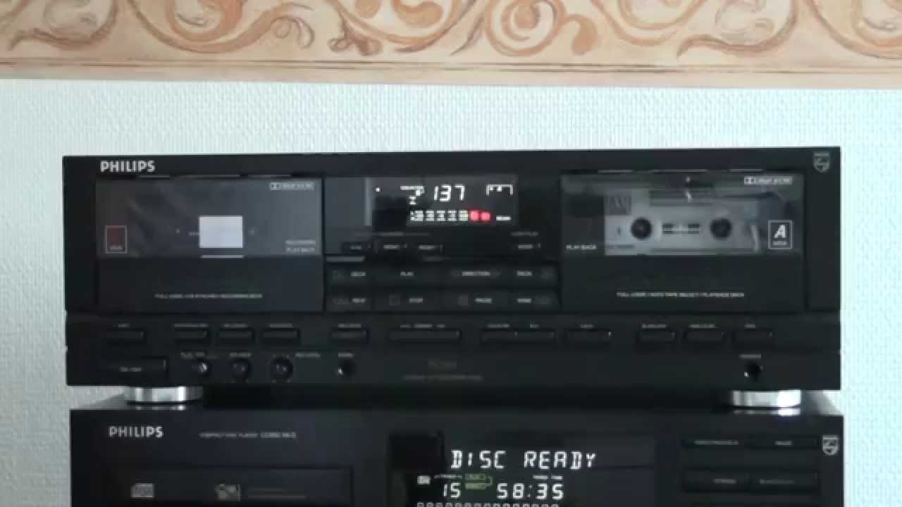 PHILIPS FC670 DOUBLE AUTO REVERSE DECK