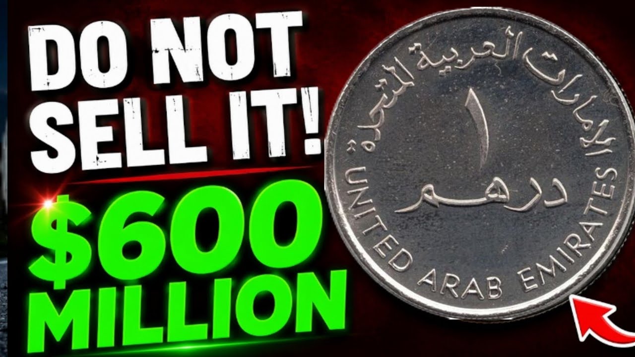 2008 UAE 1 Dirham Coin Worth Money? Rare United Arab Emirates Coin Value