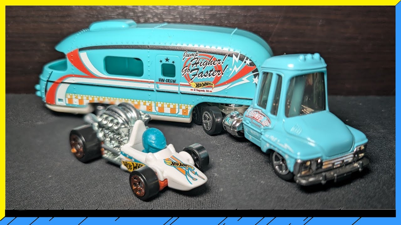 Hot Wheels Super Rigs #73 Tooned Up and Head Starter
