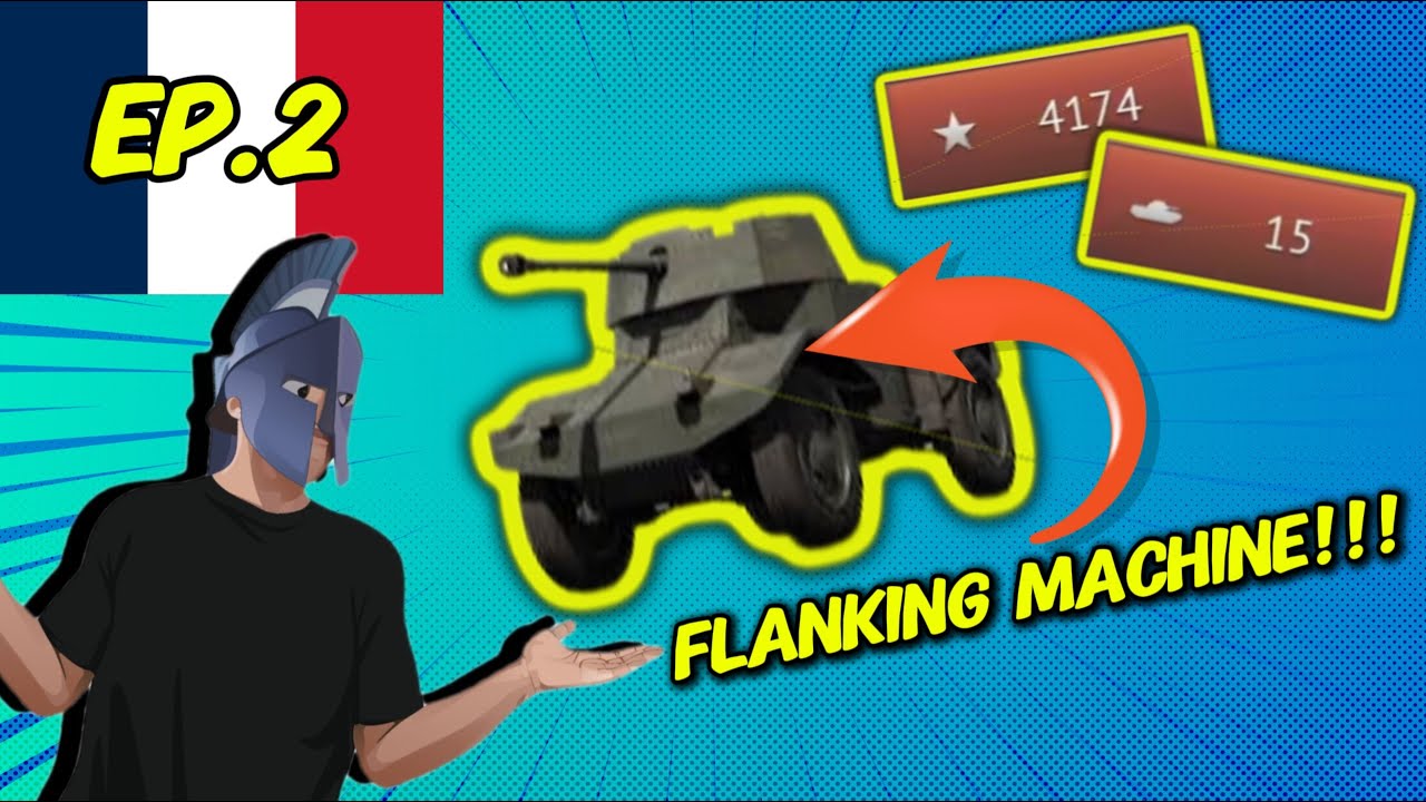 15 TANKS in 1 GAME in this french FLANKING machine 