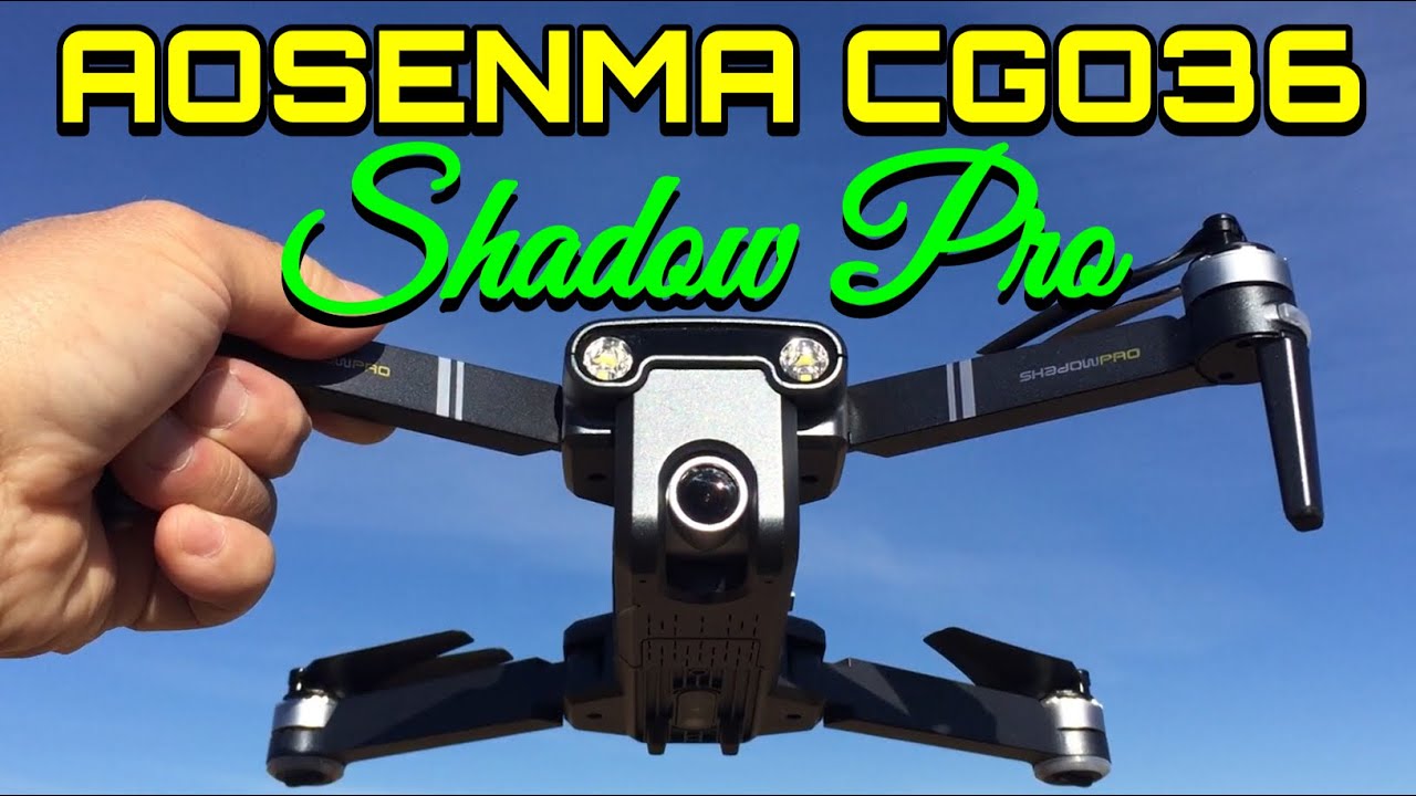 Квадрокоптер Aosenma CGO36 Shadow Pro 5G Wi-Fi с оптическим потоком и GPS RTF