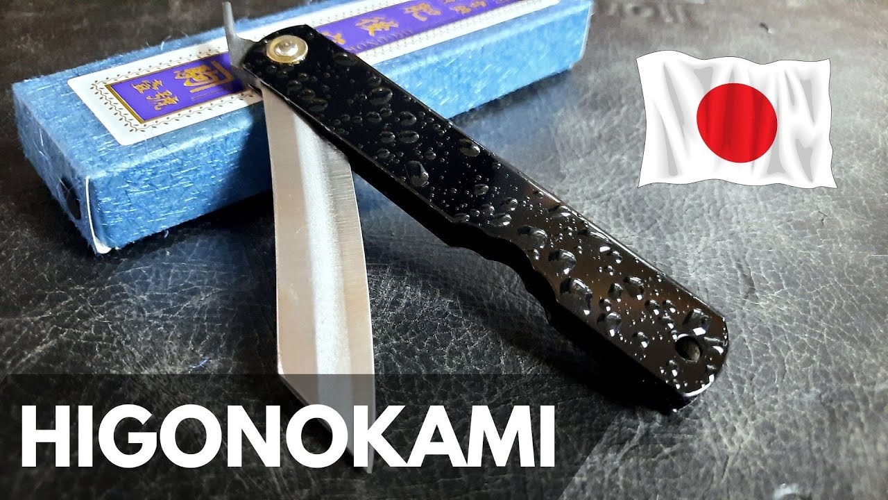 Higonokami (Black Splash) Traditional Japanese Folder