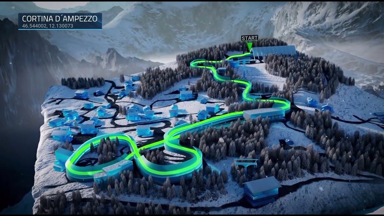 Pista Olimpica Eugenio Monti — Cortina d’Ampezzo | Olimpiskā trase 2025
