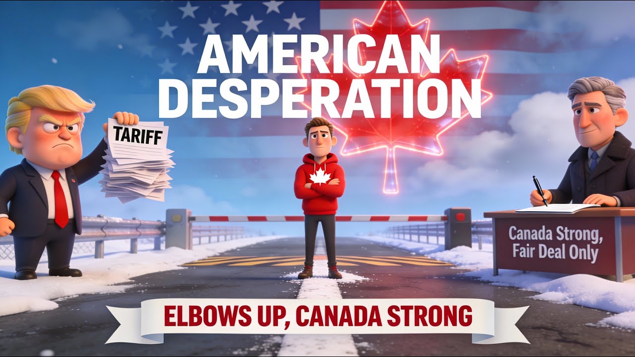 American Desperation – Elbows Up Canada Strong (Patriotic Anti‑Trump Policy Protest Song)