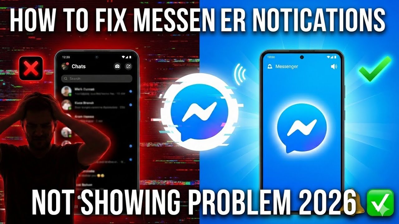 How to fix messenger notification not showing problem 2026