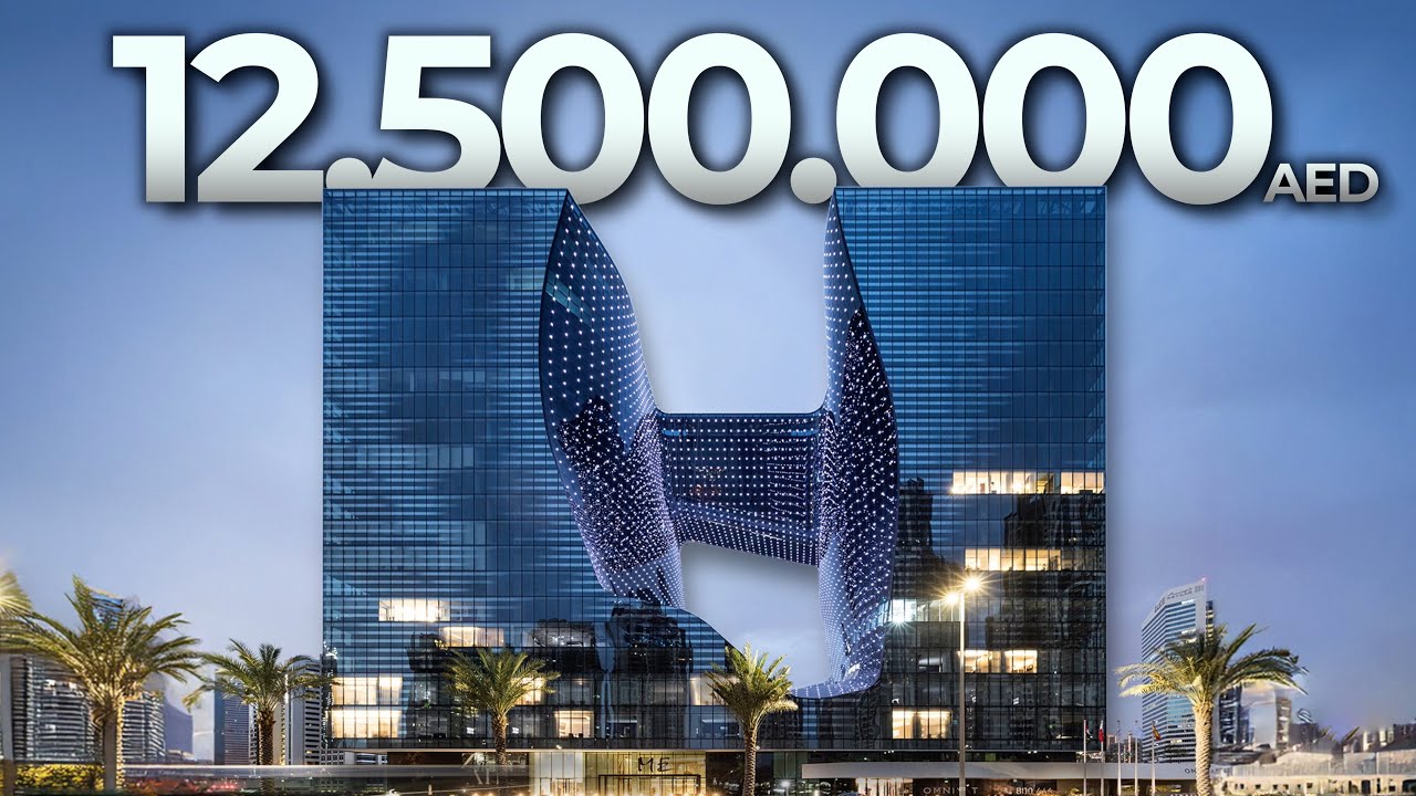 Touring a $3.400.000 ZAHA HADID Apartment in Downtown Dubai