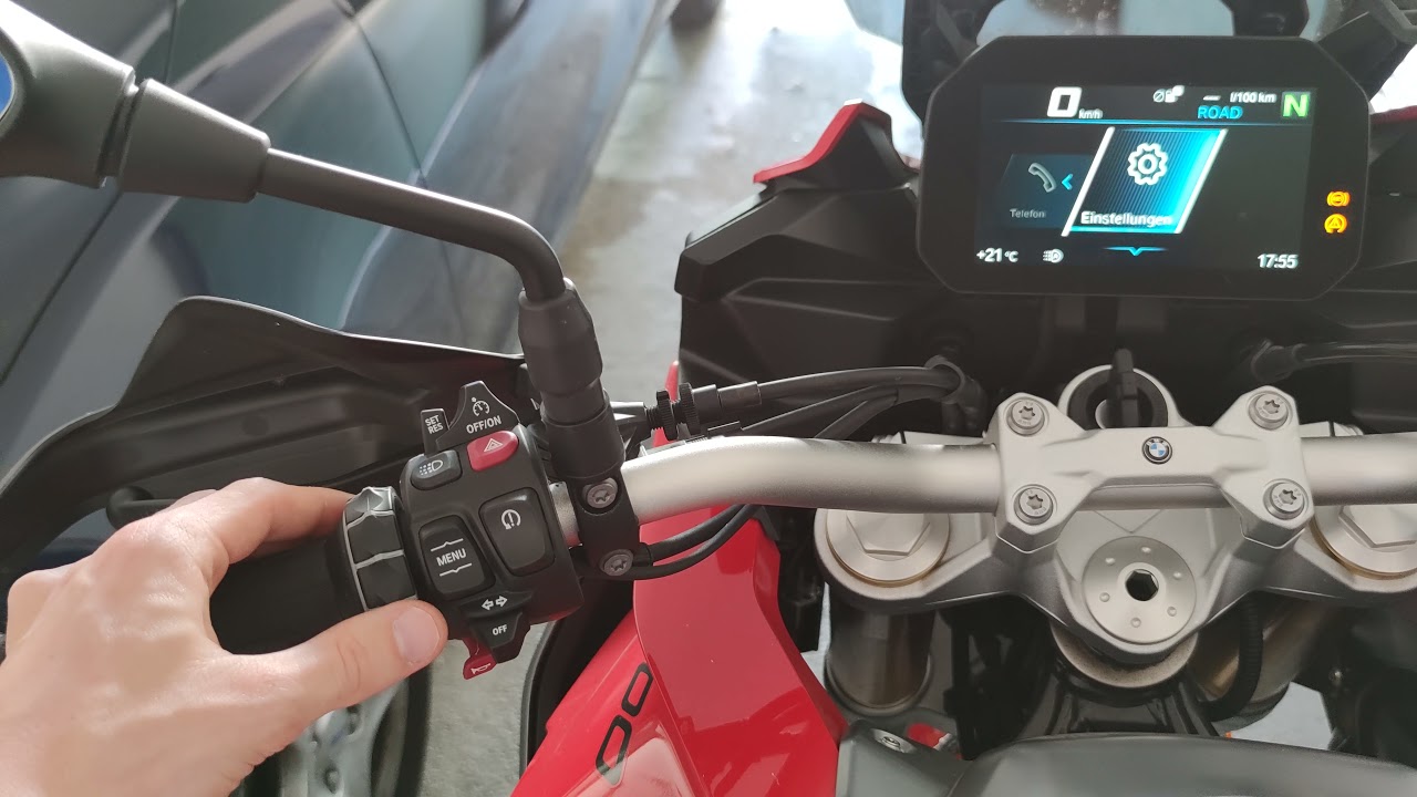 BMW Motorrad - Grundlegende Bedienung Display und Multicontroller