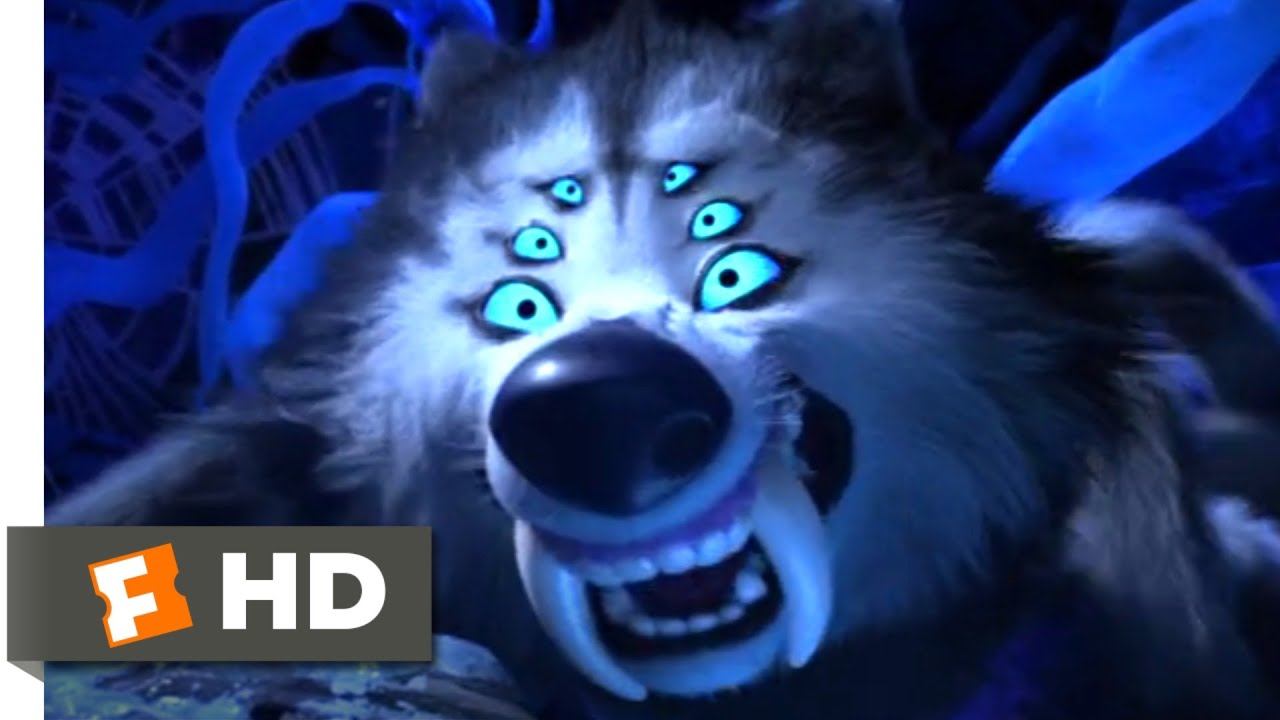 The Croods: A New Age (2020) - Ice Spider Wolves Scene (7/10) | Movieclips