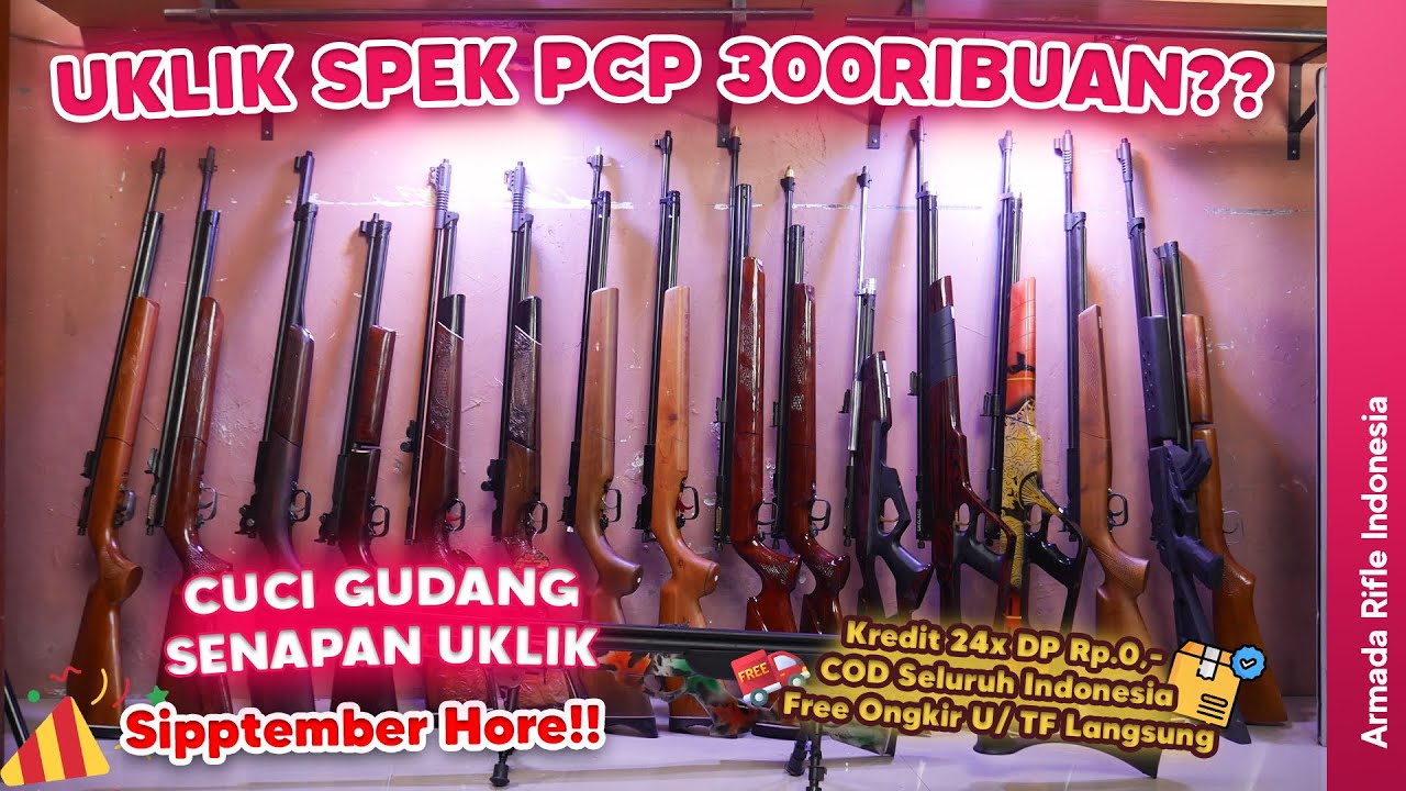 UKLIK SPEK PCP?? MULAI 300RIBUAN AJA!! CUCI GUDANG UKLIK MURAH SEPTEMBER!!