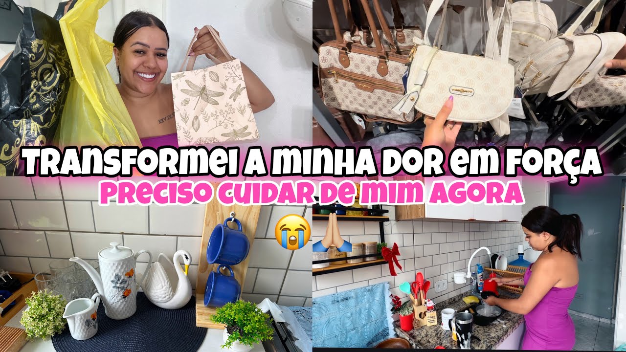 TRANSFORMEI A MINHA DOR EM FORÇA PARA CONTINUAR❤‍🩹 ROTINA FORA DE CASA| COMPRINHAS NA BLACK FRIDAY 🛒