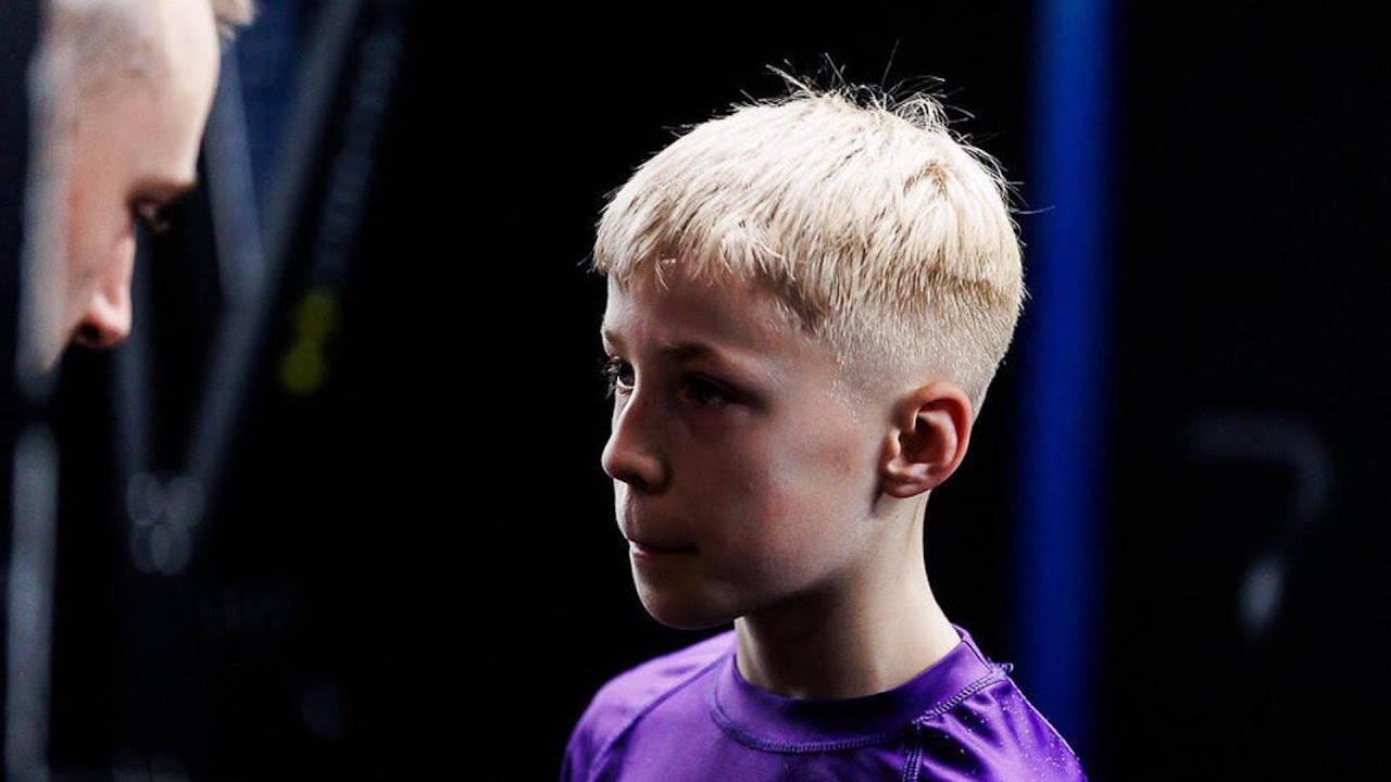12 year MMA athlete old inspired by Conor McGregor - Andrzej O'Riordan