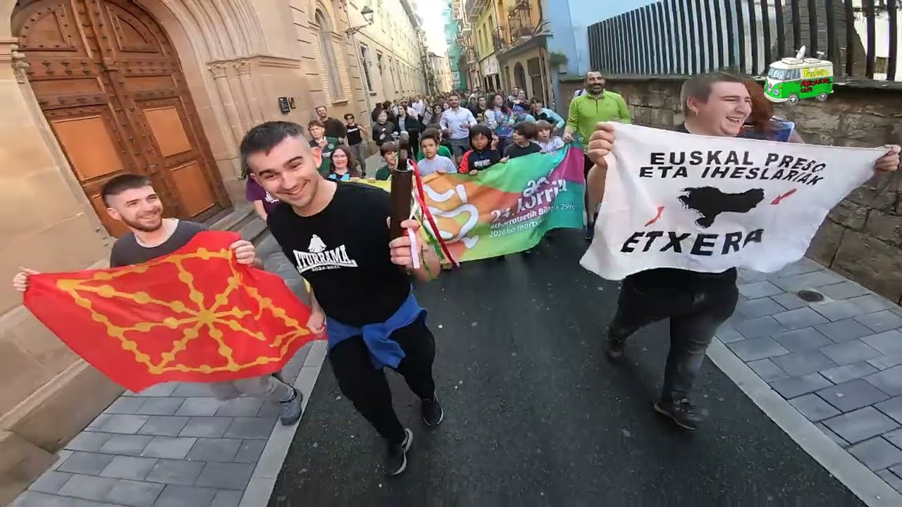 Korrika Txikia Iruñeko Alde Zaharra (GOPRO)