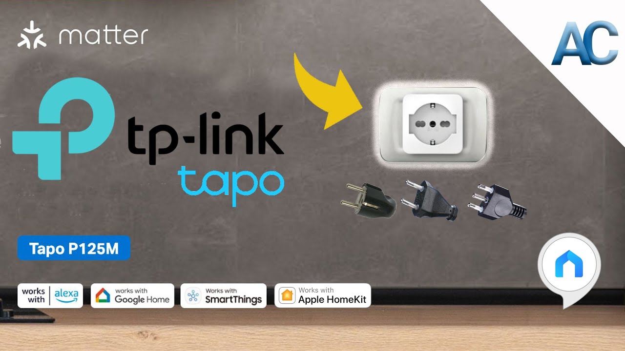 Tapo P125M Matter Smart Plug | Con monitoraggio dei consumi