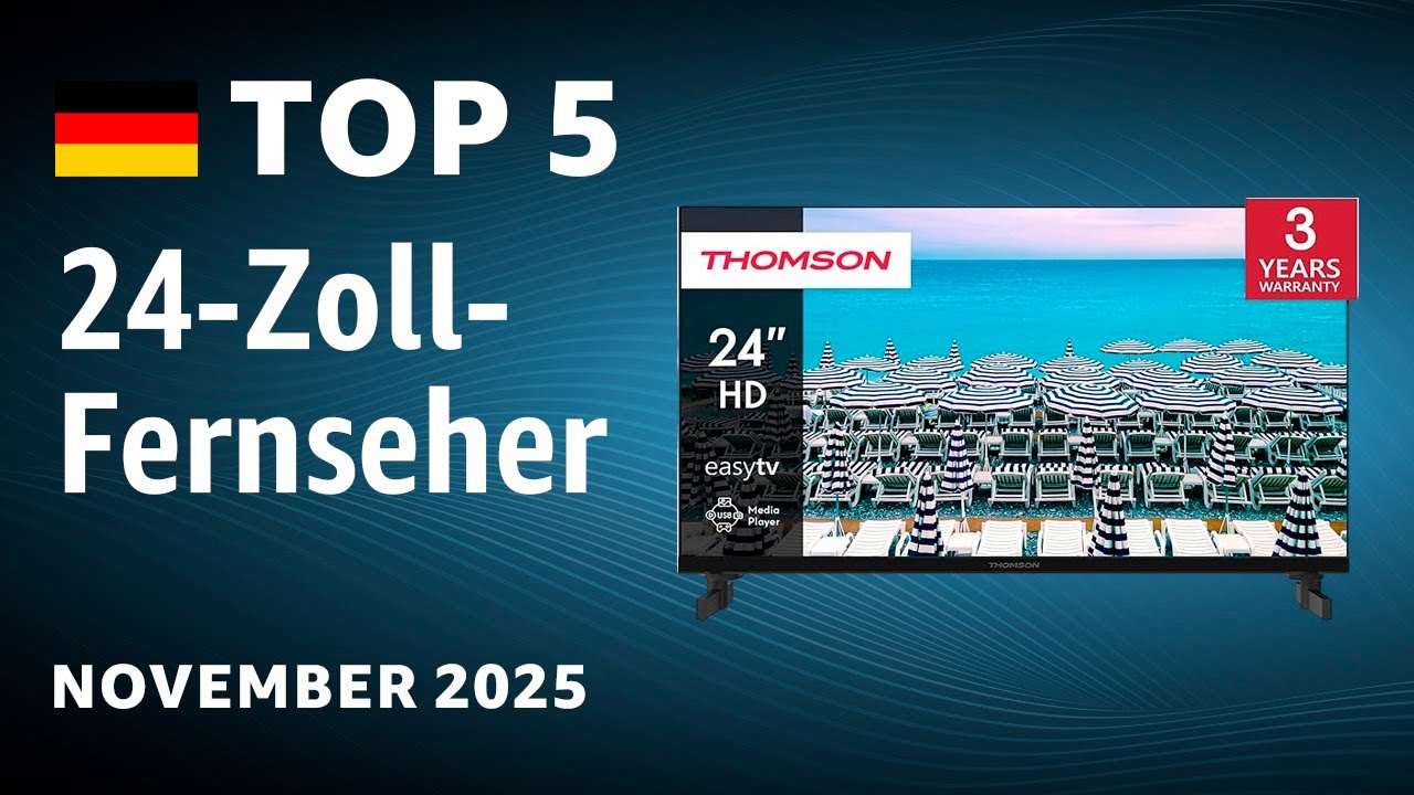 TOP&mdash;5. Beste 24-Zoll-Fernseher. Test & Vergleich November 2025