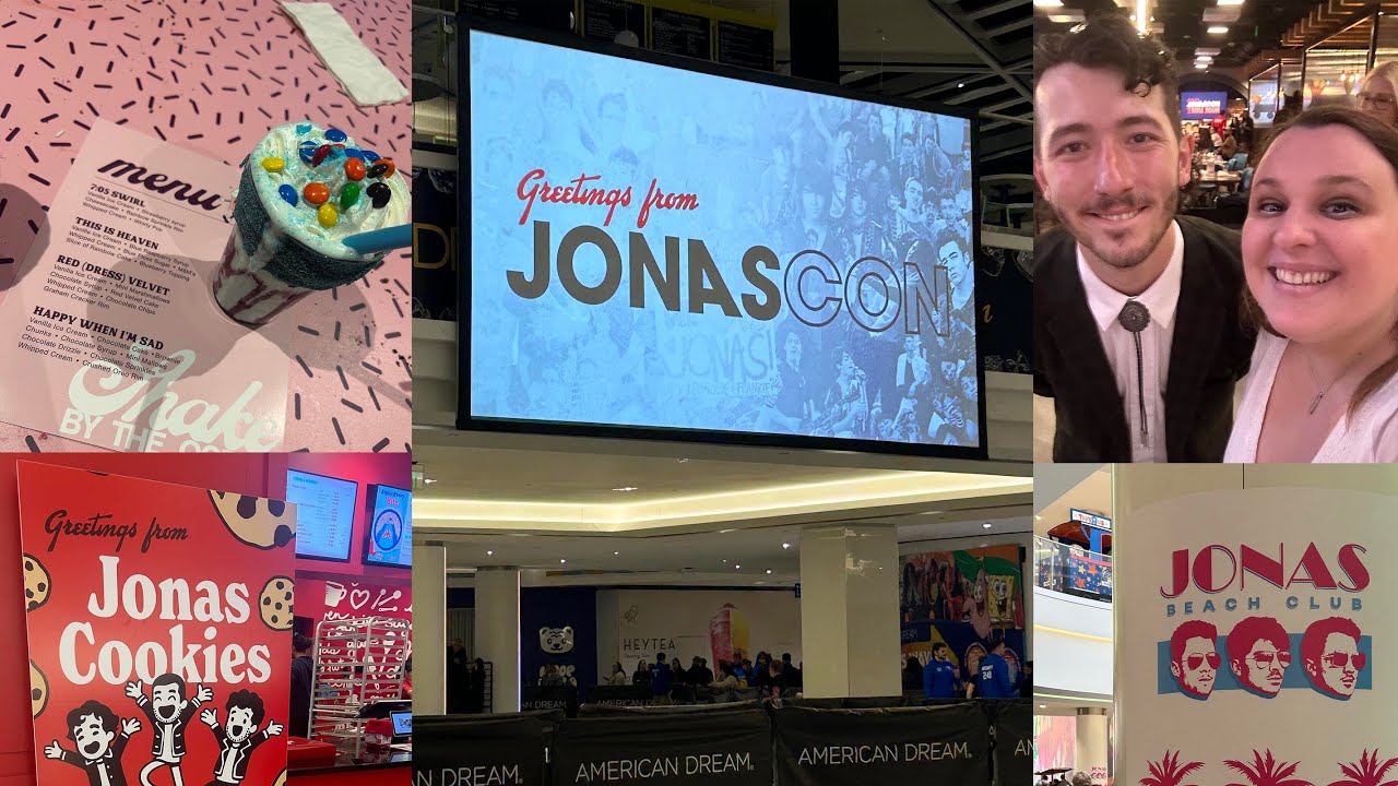 The First Ever JONASCON Experience || Jonas Brothers || American Dream Mall 2025
