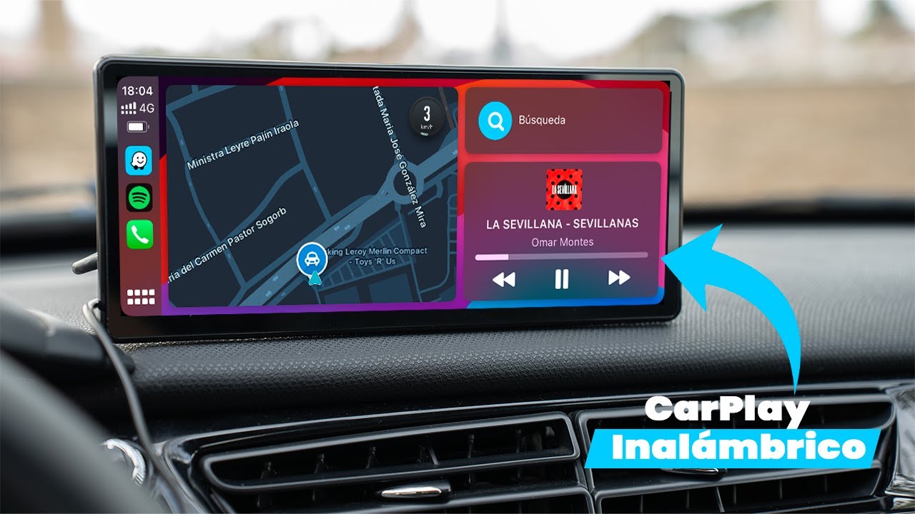 Como tener CarPlay INALÁMBRICO en CUALQUIER coche: CarpodGo T3 🔥