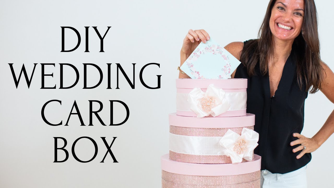 Wedding Cake Card Box | 3 Tier DIY Wedding Card Box Tutorial