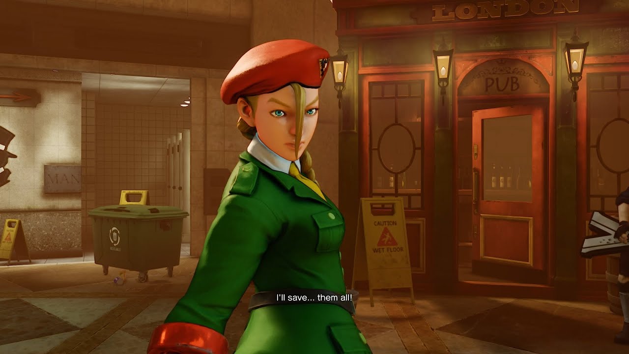 Street Fighter V Cammy Story Gameplay - No Commentary