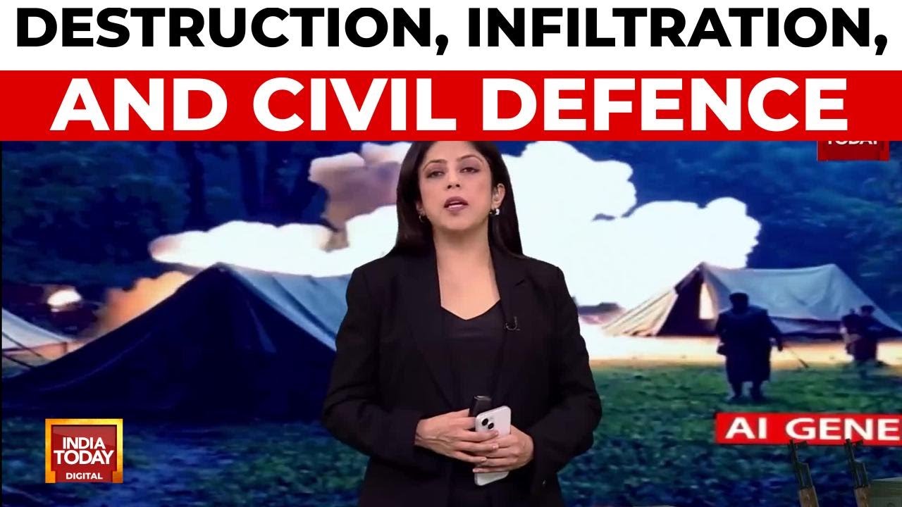 India-Pakistan Tensions: Visuals of Border Destruction and Infiltration Attempts
