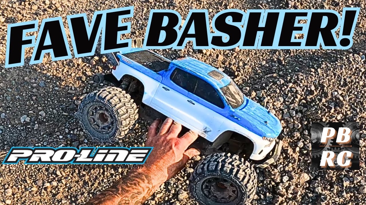 ARRMA GRANITE BLX 3S BRUSHLESS RC TRUCK W/ PROLINE TRENCHERS
