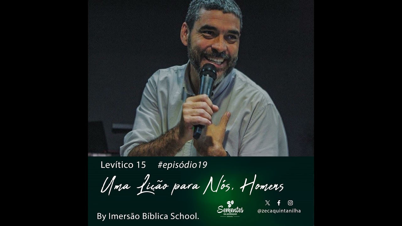 Uma lição para nós homens - Levítico 15