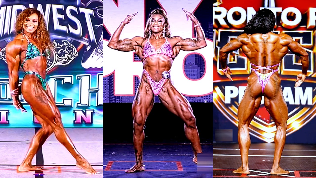 Women's Physique Marika Jones Compilation