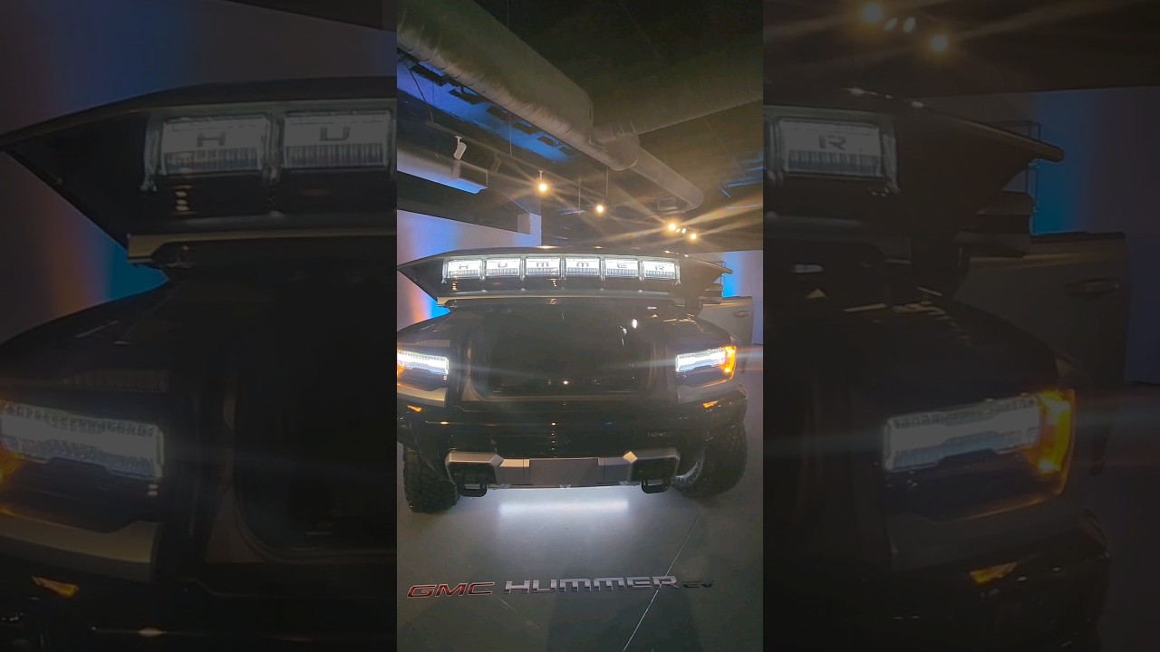 2024 GMC Hummer EV Frunk. #allelectric #ev #hummerev #frunk #shorts #supertruck  #gmchummer #travel