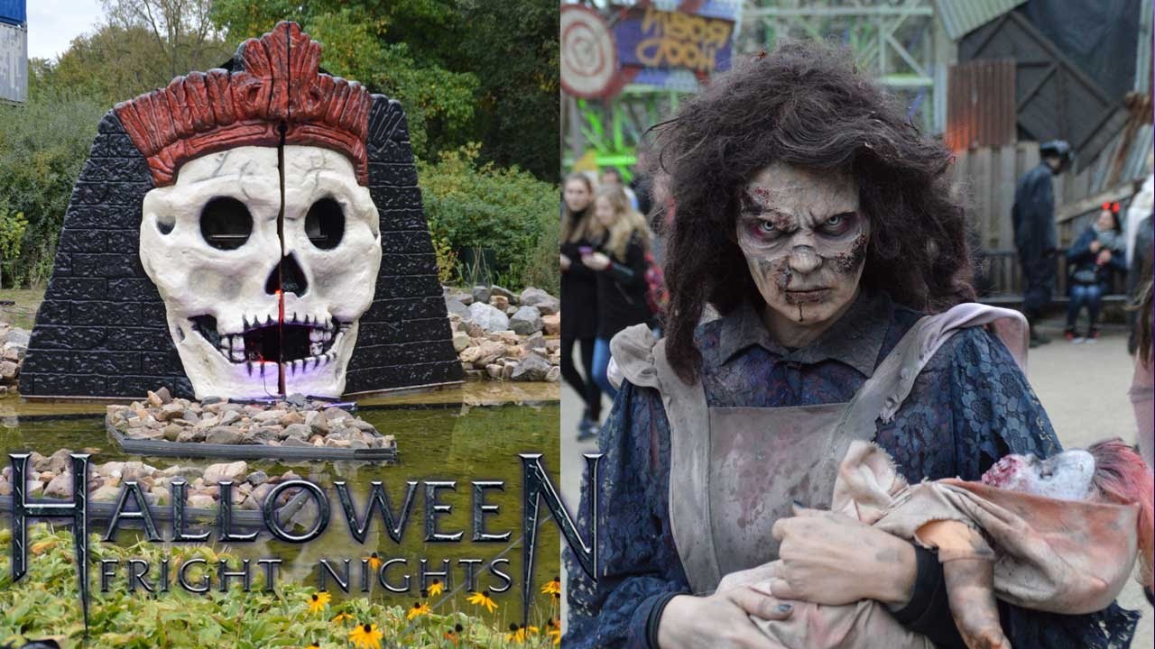 🕷 Walkthrough: alle scare zones - Halloween Fright Nights 2016 - Walibi Holland 🕷