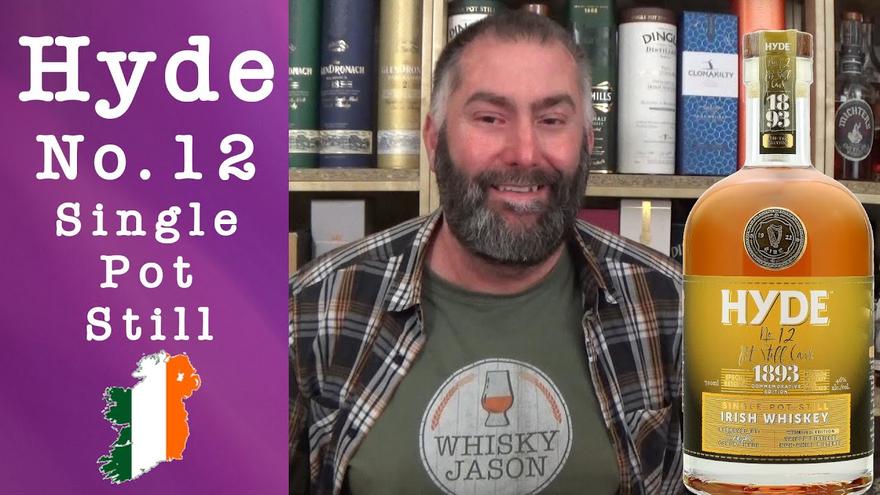 Hyde No 12 Single Pot Still Irish Whiskey 1893 Commemorative Edition Bourbon & Sherry Cask Matured