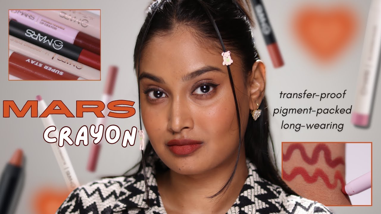 Я нашла лучшую неразмазывающуюся помаду-карандаш от Mars Cosmetics.