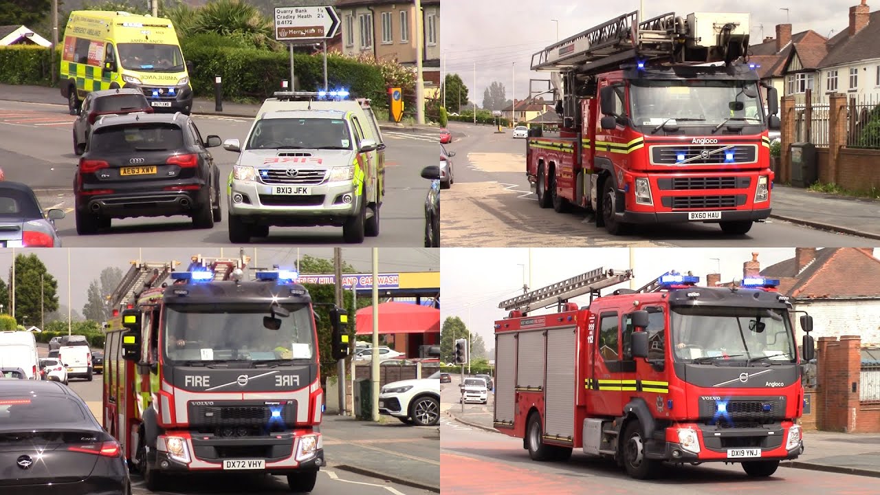 ON-SCENE - Building Fire in Brierley Hill, West Midlands (29/05/25)