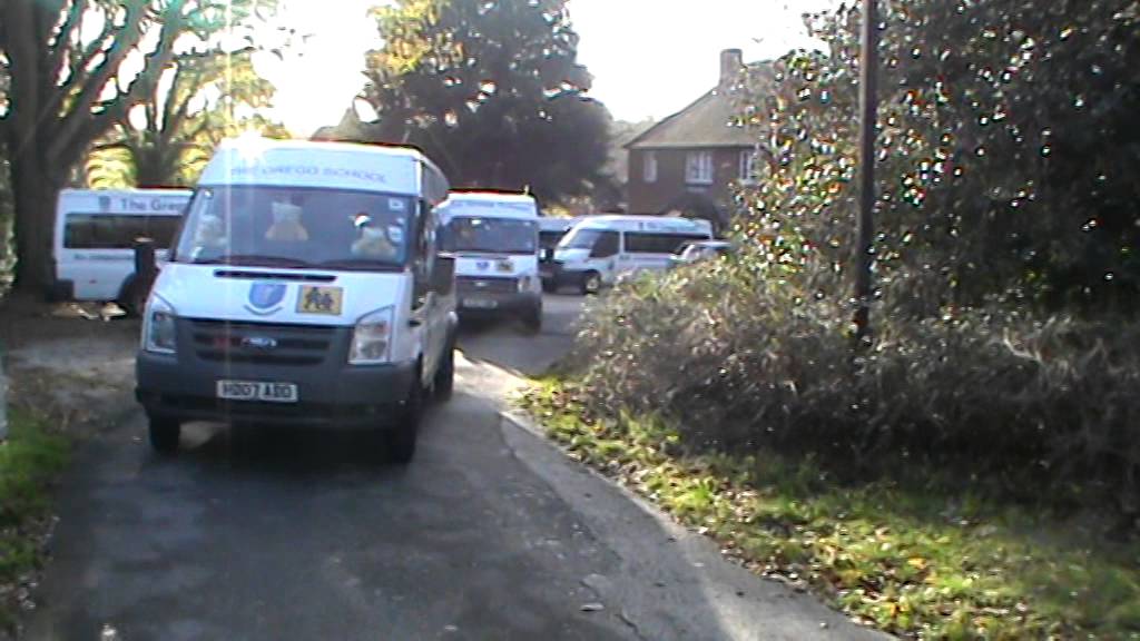 The Gregg School minibus treasure hunt