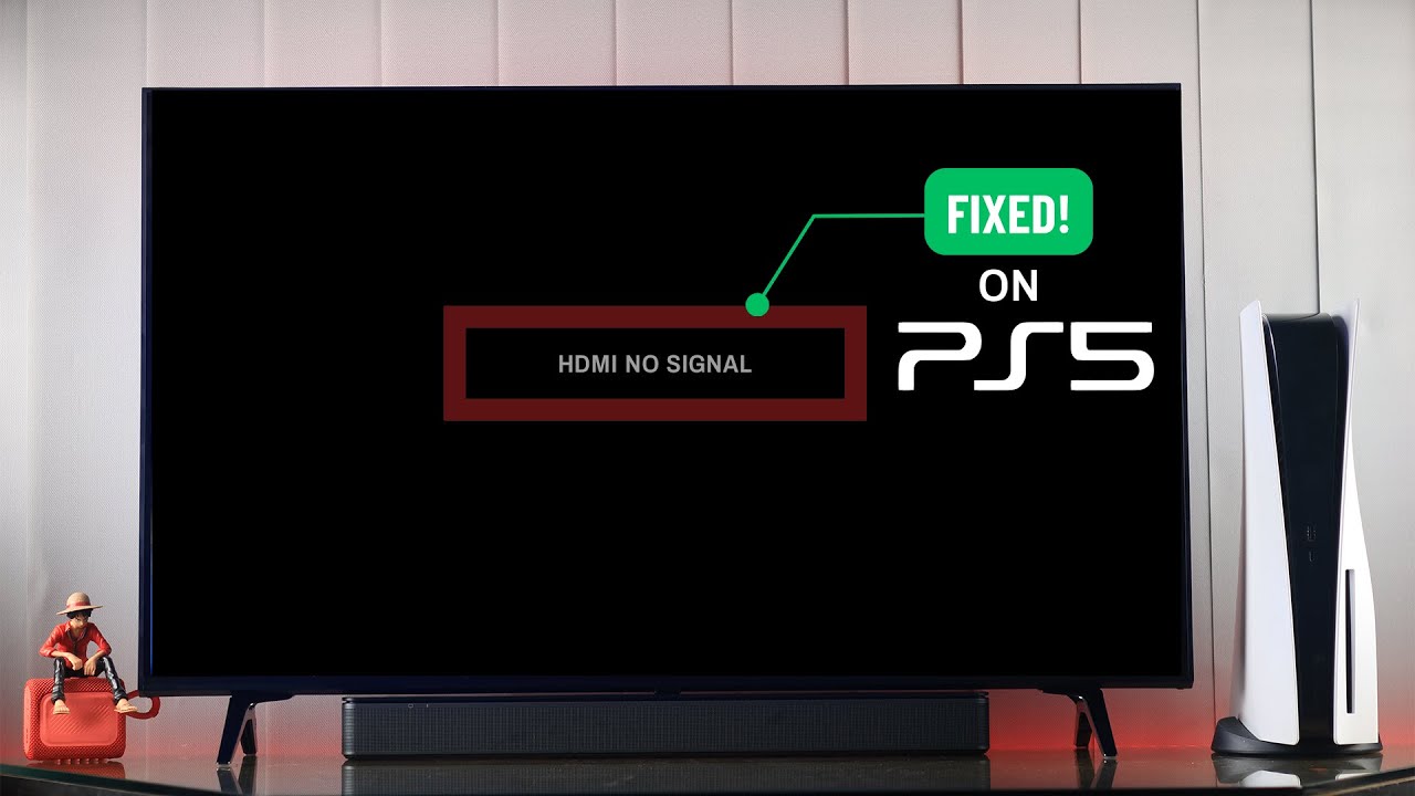 Как исправить ошибку «Нет сигнала HDMI» на PS5!