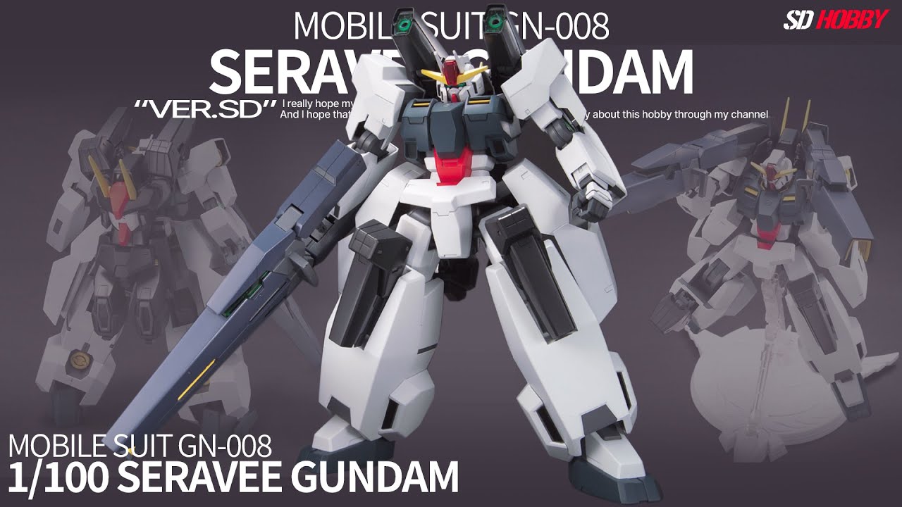 1/100 SERAVEE GUNDAM ASMR BUILD