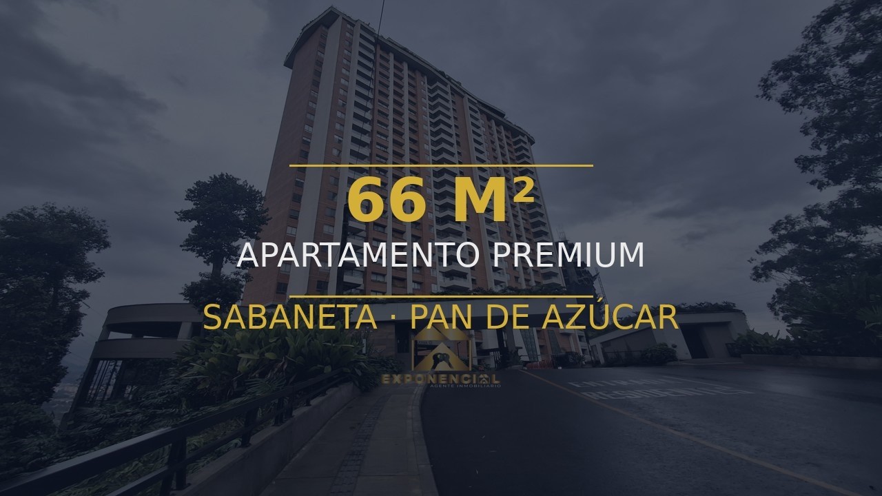 🔥 Apartamento Premium En Venta Sabaneta Pan De Azúcar 66m2 Piso Alto Vista Panorámica  🚀